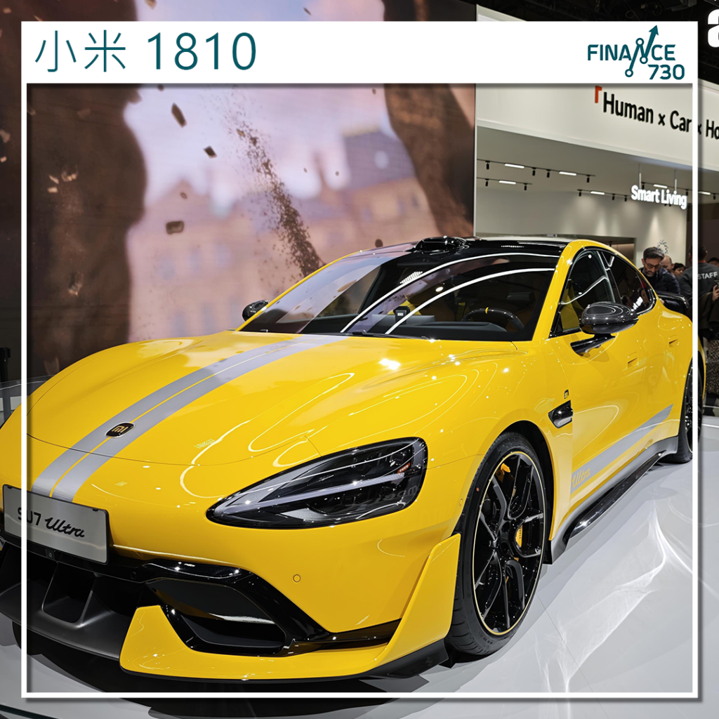 1810|家電股變身晶片加電動車股大摩:小米股價長線睇100元- Finance730