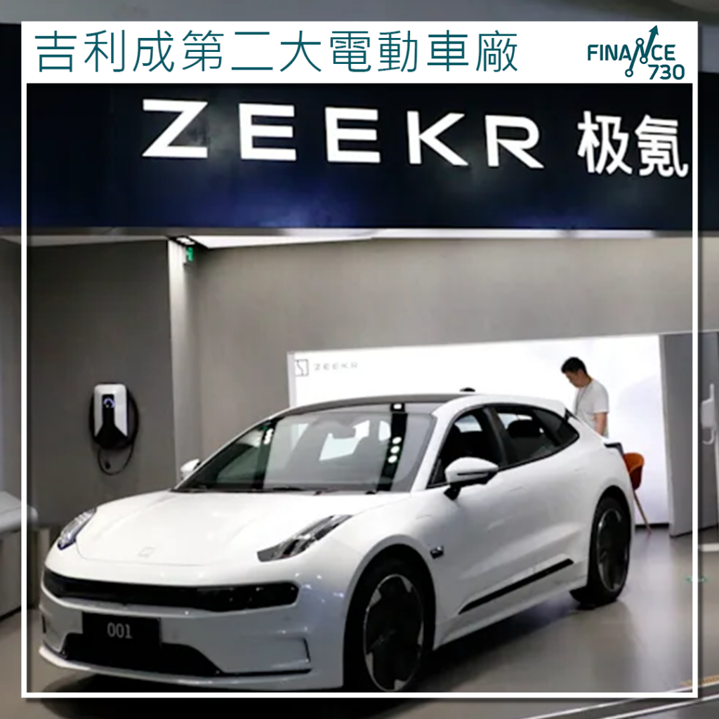 港股175｜吉利取代特斯拉成第二大電動車廠- Finance730