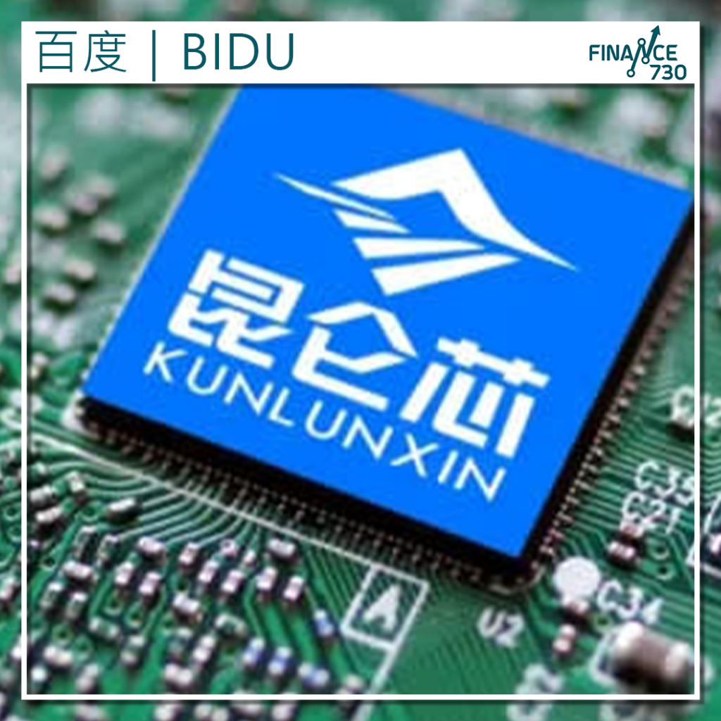 百度晶片子公司昆侖芯擬上市野村：目標價上調至178美元- Finance730
